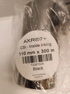  Thermal Transfer Rolls (8 Rolls) - AXR7+ 110MM X 300MBlack T22870ZA ARMOR IIMAK - Afbeelding 1 van 6
