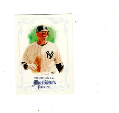 2013 Topps Allen & Ginter SP Alex Rodriguez #328 Bx11d - Image 1 of 2