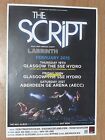 The Script + Labrinth - Glasgow/Aberdeen feb.2015 show tour concert gig poster