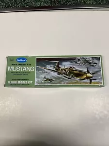 Balsa Model Airplane Kit, Guillow's WWII North American P-51D Mustang GUI-905 - Picture 1 of 7