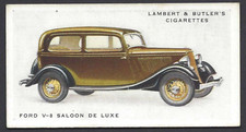 LAMBERT & BUTLER - MOTOR CARS (GREY) - #9 FORD V 8