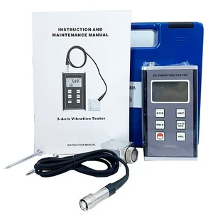Vibration Meter Tester Vibrometers with Acceleration Frequency Range 10Hz~10kHz - Picture 1 of 12