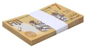 Fiji 7 Dollars, 2022, P-122a.2, UNC Commemorative X 100 PCS Bundle Pack - Picture 1 of 2
