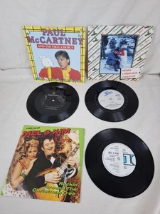 80's 7" Vinyl Single Bundle of 3 Comic Relief Mel Kim Frog Chorus Shakin Stevens - Picture 1 of 24