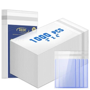 1000 Pcs Card Sleeves Team Bags for Trading Cards，Team Bag Fit 3x4 Top Loader... - Picture 1 of 7