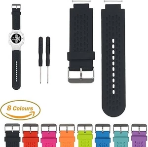 Cinturino per Garmin Approach S2/S4, Cinturino di Ricambio in Silicone Nero - Foto 1 di 6