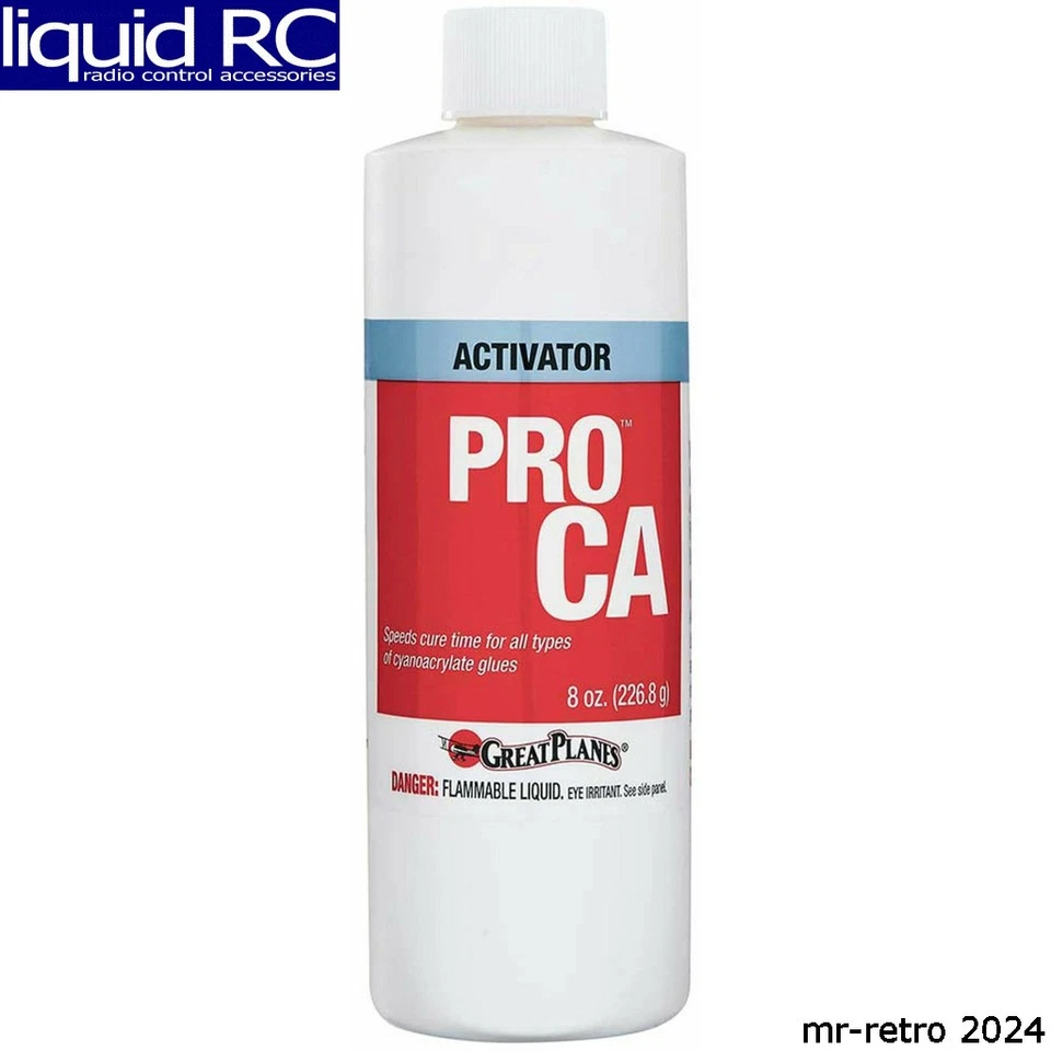 Great Planes MR6036 Pro Ca Foam Safe Activator Refill 8 Oz - Image 1 of 1