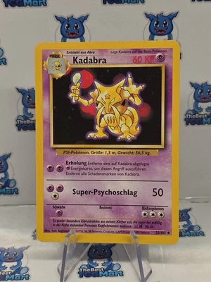 Kadabra 32/102 Base Set German Pokemon LP  - Image 1 of 2
