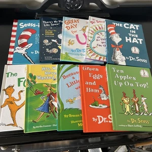 Lot of 10 Dr. Seuss I Can Read Beginner Children's Books Hardcover - Picture 1 of 8