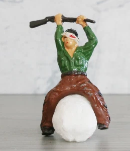 JOHILLCO VINTAGE LEAD FIGURE -  COWBOY SOLDIER FOR HORSE - BEAUTY 🔥 739 - Picture 1 of 4