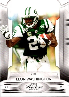 2009 Playoff Prestige #68 Leon Washington - Image 1 of 2