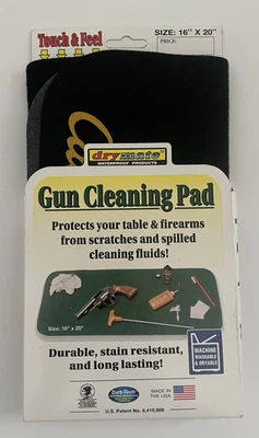 Cabela's Gun Cleaning Pad Mat Pistol Firearm Felt USA Made 16 x 20 Green - Image 1 of 4