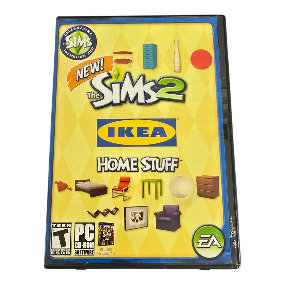 The Sims 2: IKEA Home Stuff for PC (Windows, 2008) CIB Complete! - Image 1 of 4