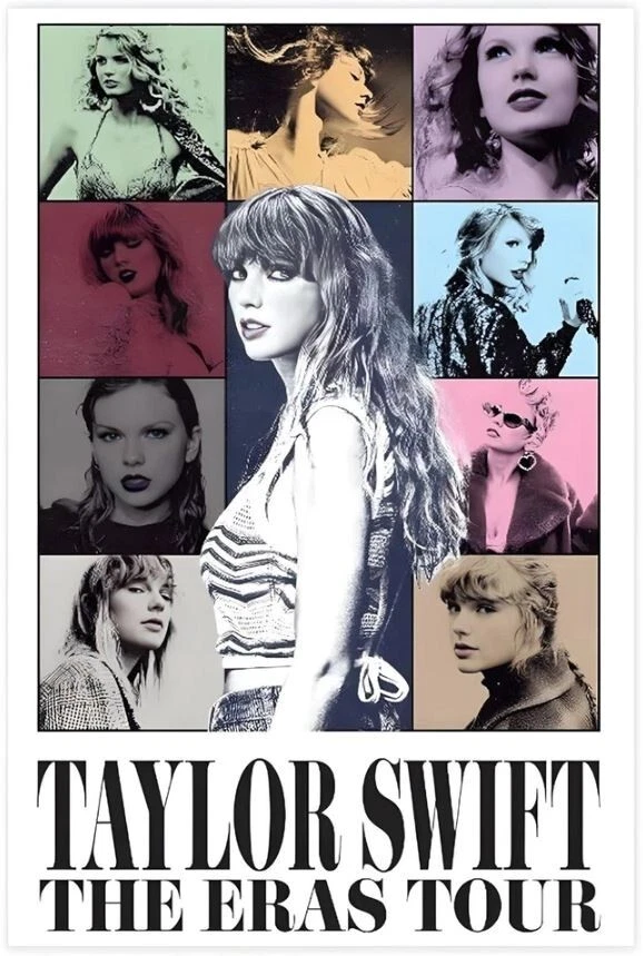 Taylor Swift Eras Tour Poster Photo Print