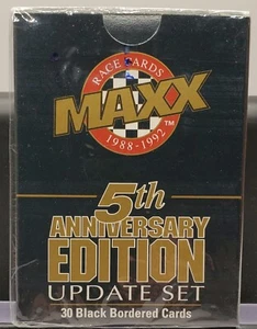 1988-1992 Maxx Race Cards 5th Anniversary Edition 30 Card Update Set Sealed - Picture 1 of 3