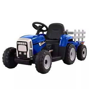 Rigo Kids Ride On Car Tractor Toy Electric Cars 12V Battery Child Toddlers Gift - Picture 1 of 8