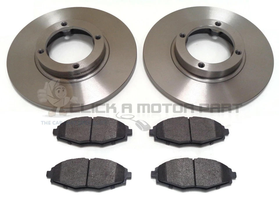 DAEWOO MATIZ 800cc 1.0 1998-2005 DELANTERO 2 DISCOS DE FRENO Y PASTILLAS NUEVO Foto 1 de 1