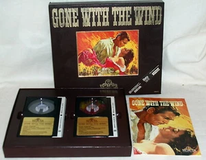 1985 Beta Hi-Fi GONE WITH THE WIND Home Video WITH Souvenir Booklet - Imagen 1 de 6