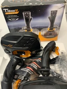 Thrustmaster T.16000M FCS Space Sim Duo Flight Control System OPEN BOX FREE SHIP - Picture 1 of 9