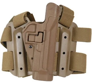 Quick Disconnect RH Improved Modular Holster Beretta 92/96 Drop Leg Coyote USMC - Picture 1 of 14