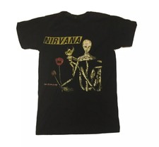 Nirvana Insecticide Black 2016 T-Shirt Mens S VGC Rock band Concert tee 00s