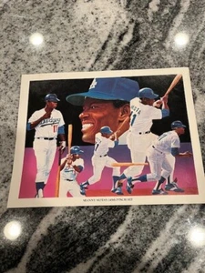 Manny Mota's 145th Pinch Hit Union 76 impresión 11 X 8 1/2 - Imagen 1 de 2