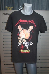 Camiseta AMPLIFIED UNISEX Metallica Tour 1986 nueva negra - Imagen 1 de 4