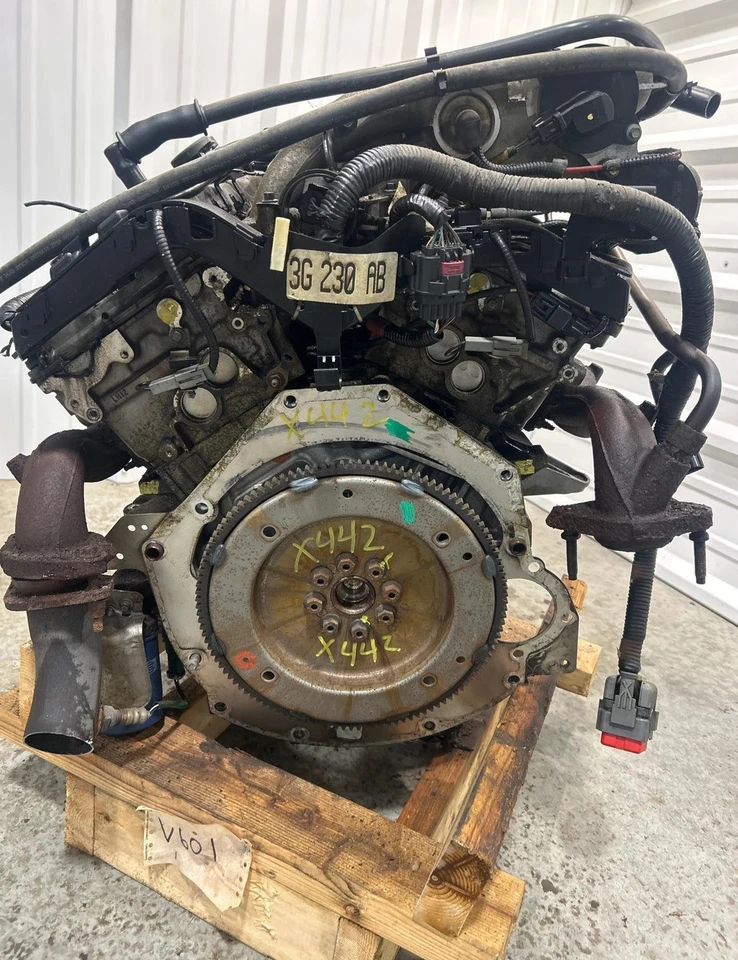 2003 Lincoln LS 3.0L Engine Assembly 91K Motor VIN S 8th digit DOHC 6-183 04 05 Foto 1 de 4