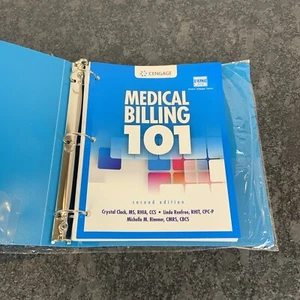 Cengage Medical Billing 101 2nd Edition Loose Leaf Paperback w/ Binder - Picture 1 of 8