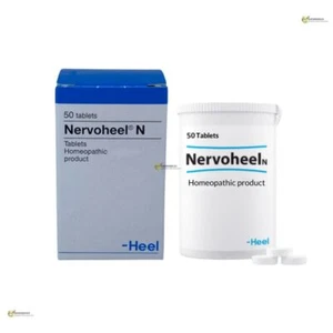 Nervoheel N TACÓN Homeopático para el Nervios Mente Hiperactiva 50 Comprimidos 1/3/5/10 - Imagen 1 de 12