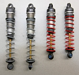 Team Associated SC10 T4 Truck SC FT Factory Threaded Front Rear Shocks Set of 4 - Picture 1 of 1