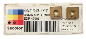 (10 piezas) Insertos de carburo SECO SNMA 432 grado: TP100 - Imagen 1 de 1