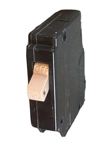 CH120 Cutler-Hammer Type CH 1 Pole 20 Amp 120v METAL FOOT / USED (No notch)  - Picture 1 of 12