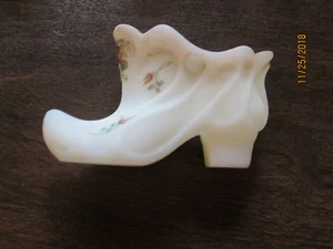 Zapato decorativo en miniatura pintado a mano de colección - Imagen 1 de 10