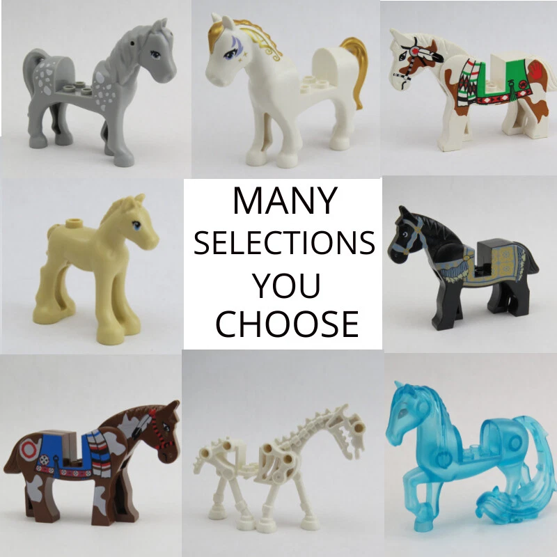 LEGO ANIMAL Minifiguras CABALLOS PONIS POTROS ESQUELETOS Foto 1 de 1