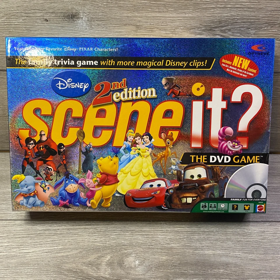 Disney Scene It? 2nd Second Edition Replacement Parts and Pieces 2007 - Image 1 of 1