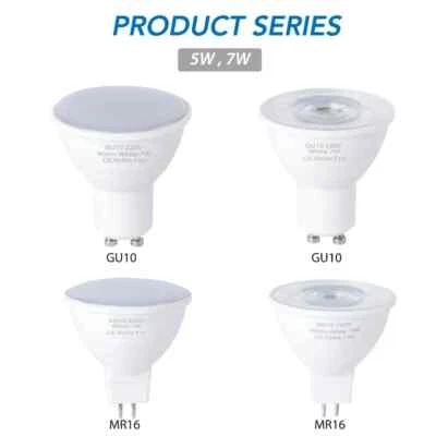 GU10 LED 220V Spotlight Bulb MR16 Corn Lamp Lampada 5W 7W Energy Saving LED Bulb - Image 1 of 4