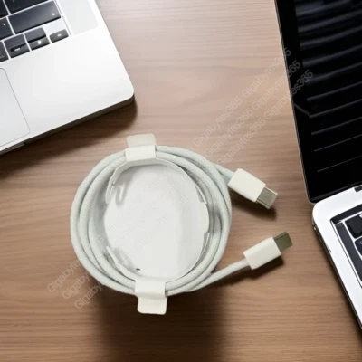 For iPhone 15/Plus/Pro/15 Promax USB-C to USB-C Cable Fast Charger Type C Cord - Image 1 of 4