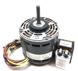EMERSON K55HXDJM-7081 Blower Motor 1/3HP 1075RPM/4SPD D340126P02 used #CMB160 - Picture 1 of 4