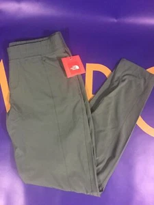 Women’s 8 North Face Sheltay Pants Green Yoga Stretch - Picture 1 of 4
