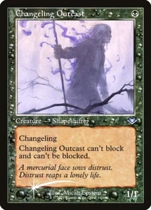 Changeling Outcast x4 4x FOIL Retro Modern Horizons 2 casi nuevo como nuevo Magic The Gathering - Imagen 1 de 1