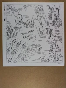 1990 William Anthony 'Museum Piece' proyecto de arte artículo recorte - Imagen 1 de 1