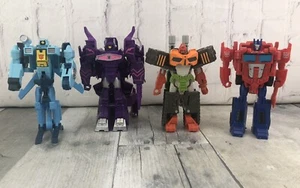 Transformers Cyberverse Action Figures Toy Lot OF 4 - Picture 1 of 14