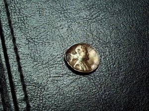 Prägefehler Kupfer Lincoln Weizenohr 1944 Penny - Bild 1 von 7