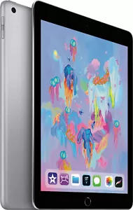 Apple iPad 6th Gen 2018 9.7" 128GB WiFi Only Grey A One Year Warranty - Picture 1 of 10