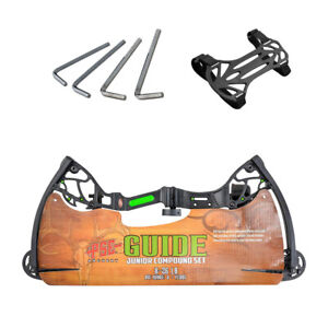 PSE Youth Heritage Compound Bow Set, Black, 8-26-Pound - Right Hand