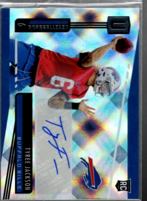 B4221- 2019 Panini Unparalleled Rookie Autographs #254 Tyree Jackson Auto -NM-MT - Image 1 of 2