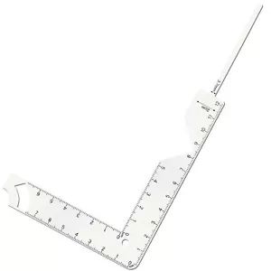 Book Cover Guide 5 In 1 Bookbinding Tools Metal Book Binding Kit Bookbinding Rul - Picture 1 of 7