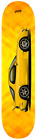 Car Art FD Skateboard Deck 7-ply canadian maple mazda yellow rx-7 fd3s v4