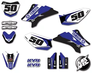Custom Graphics to Fit Yamaha TTR 50 2006 - 2024 DUSTY STYLE sticker kit - Picture 1 of 9
